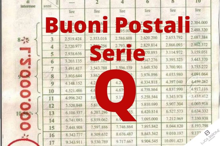 Buoni Fruttiferi Postali Serie Q: Tutto Quello Che Devi Sapere - Luca ...